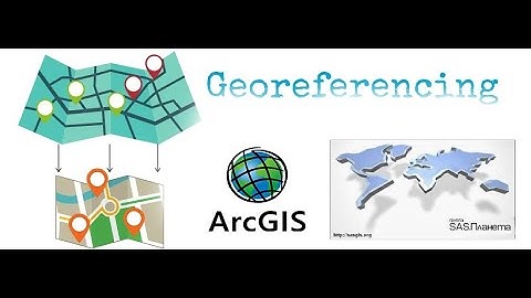 Satellite image Geo-referencing using ArcMap