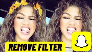 How To Remove Filter From Snapchat Picture/Photo | Easy Guide screenshot 5