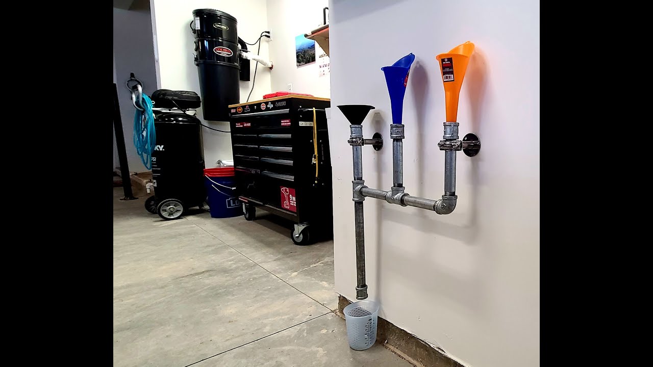 Every Garage Needs This! The Funnel Tunnel! Finally a funnel storage