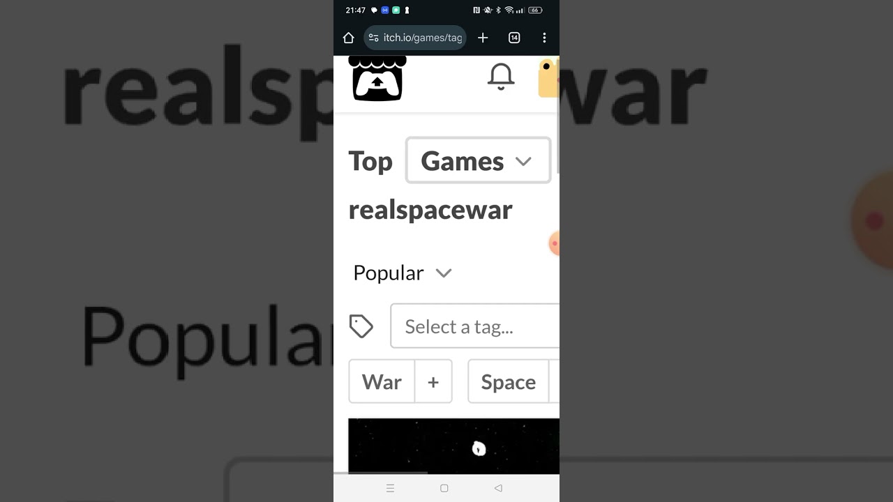 RealSpaceWar in itch.io free