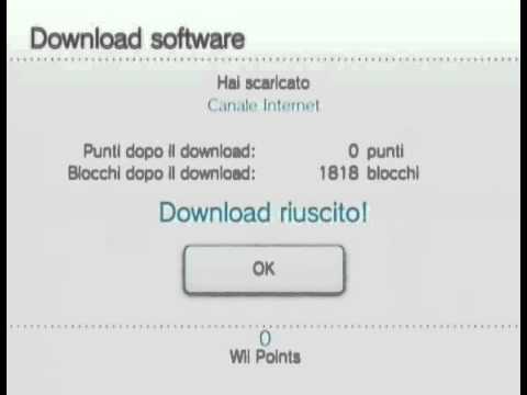 scaricare canale internet wii