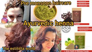 Ayurvedic henna powder ||pre monsoon haircare|| #ayurvediclife #hennapowder #summerhaircare #purplle