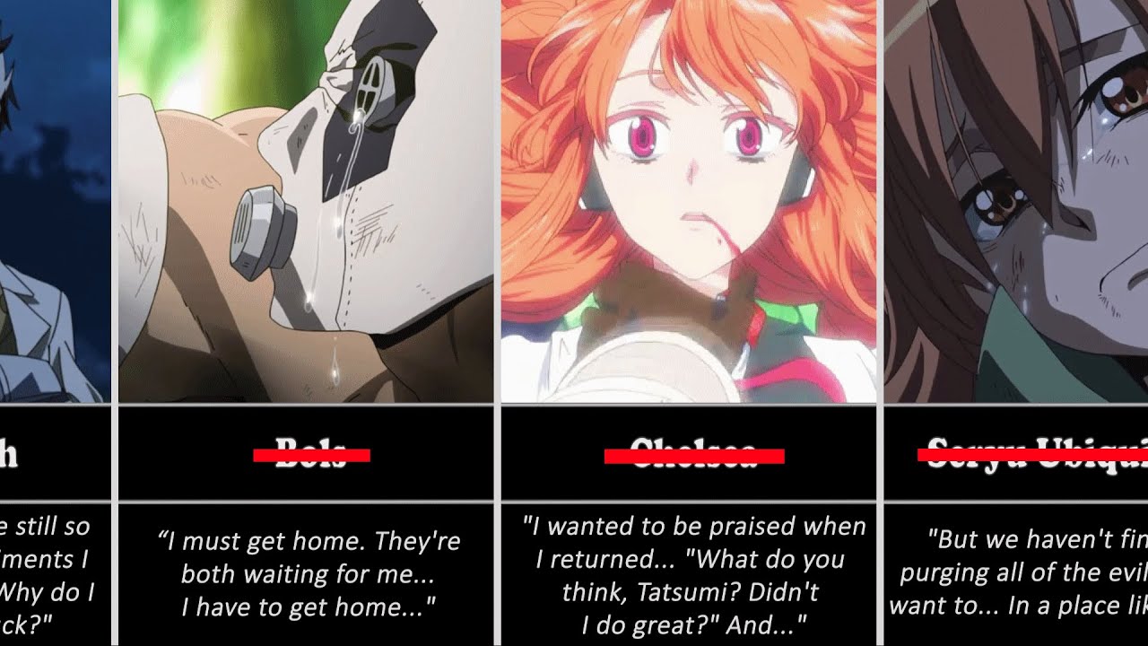 Akame Ga Kill: The 15 Saddest Deaths In The Anime, Ranked