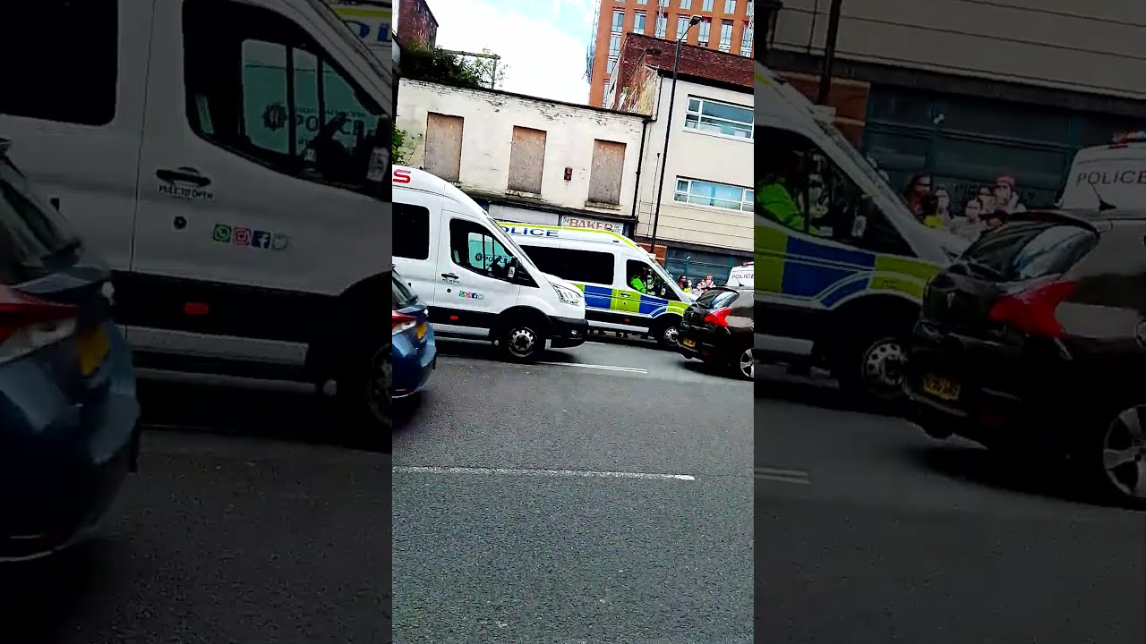 Antifa Kettled In By Police To Stop Them Attacking Britain First Protest Irl