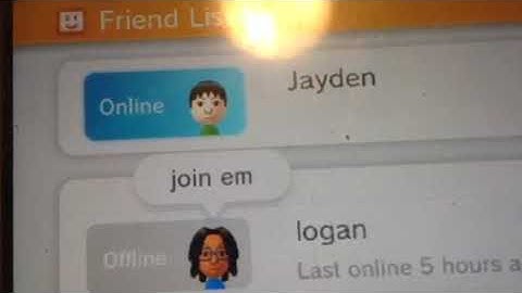 My Wii U friend code