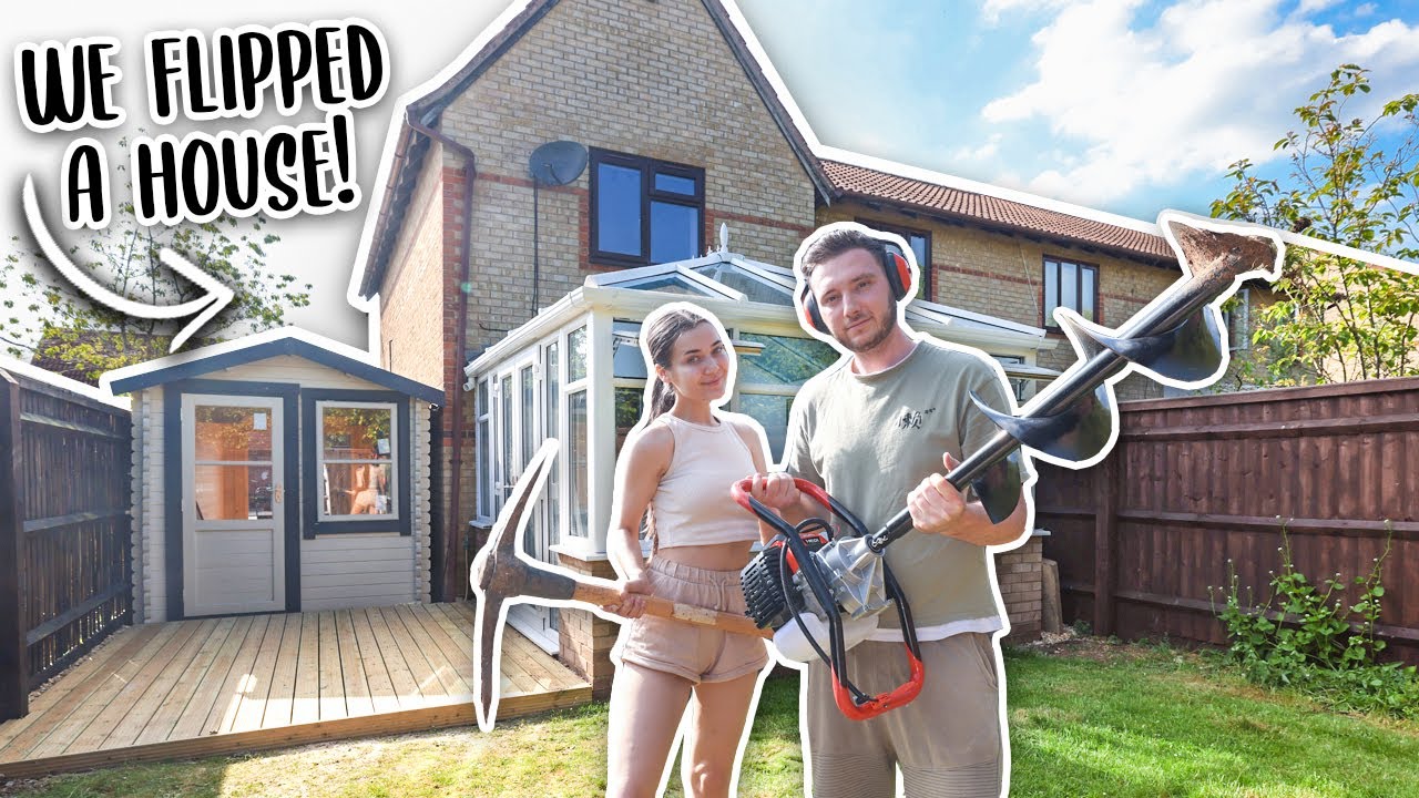 WE FLIPPED A HOUSE... FULL HOUSE TRANSFORMATION! - YouTube