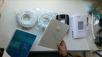 Unboxing a weboost Home 4G Cellular Signal Booster