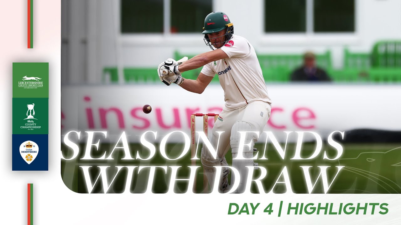 HIGHLIGHTS | 2024 Season Ends With Derbyshire Draw