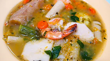 Shrimp Broff/Soup | Taste of Trini