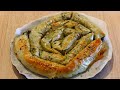 RECETA TURCA - BOREK DE ESPINACAS Y QUESO FETA 🧀👨‍🍳