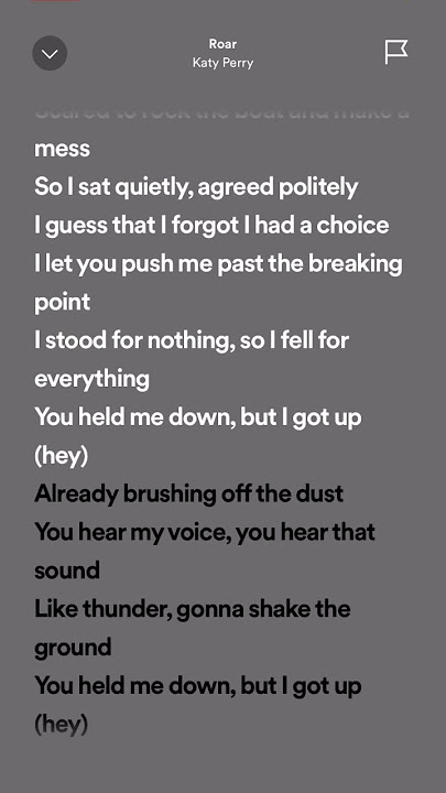 Katy Perry - Roar #hits #tiktok #spotifylyrics #trending #viralhits #shorts #music #katyperry