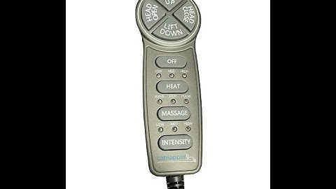 Catnapper Furniture Lift Chair Replacement Remote Hand Control with Power Headrest, Massage and Heat