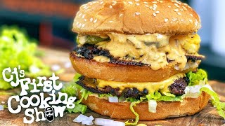 The Smash Mac! BETTER Than a Big Mac | CJ's First Cooking Show | Blackstone Griddle