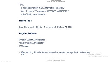 Active Directory Trust