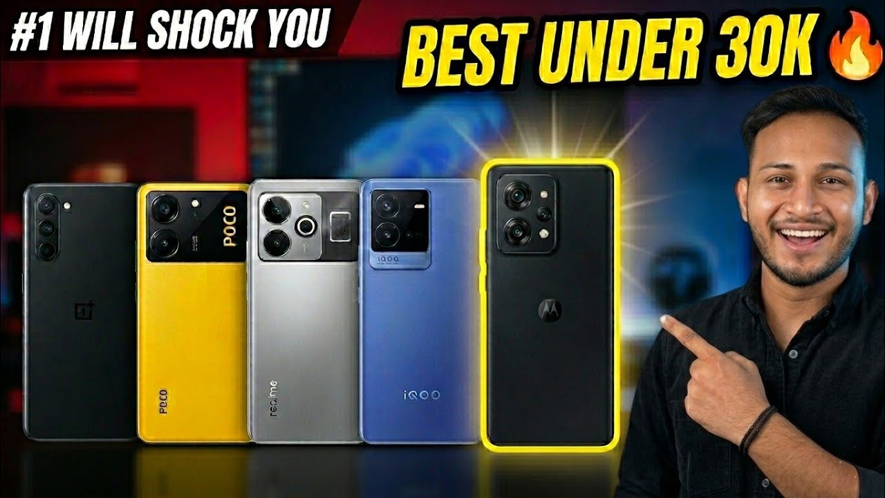 Best 5 mobile phones under 30,000🔥Don’t Buy Before Watching! - YouTube
