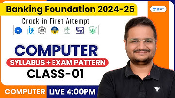 Banking Foundation Series | Computer Class 01 | Introduction | Syllabus + Exam Pattern | Sahil Sir