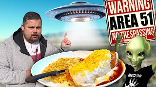 Nejšílenější BURRITO uprostřed pouště! Cesta k Area 51! VLOG