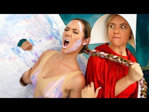 DIY Halloween Costumes 2018! Roommate Wars!!