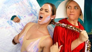 DIY Halloween Costumes 2018! Roommate Wars!! DIY Halloween Costumes 2018! Roommate Wars!!