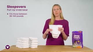 Sleepovers Youth Pull-Up Underwear | Carewell’s Guide to Home Health screenshot 4