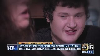 Desperate parents fight for mentally ill child