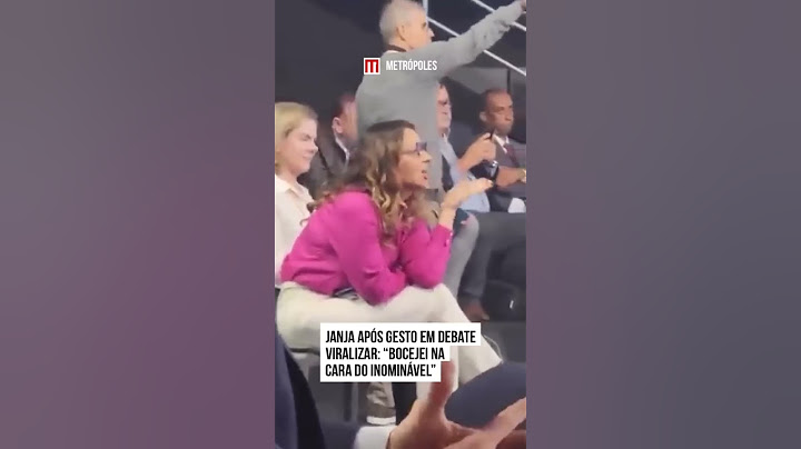Janja após gestos em debate viralizar: "Bocejei na cara do inominável"