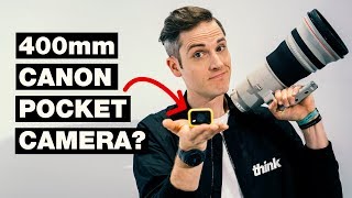 400mm Canon Camera Lens That Fits in Your Pocket? — Canon Concept Camera #CES2018 screenshot 5