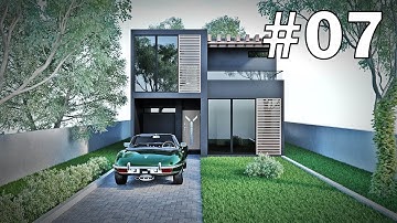 3dsmax Exterior Interior Modeling Lighting Rendering Tutorial part 07