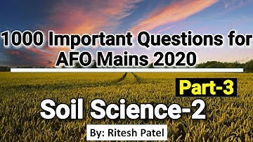 #03|1000 important questions for AFO Mains 2020
