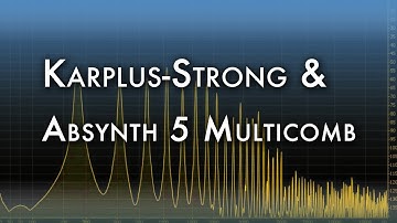 Karplus-Strong, Absynth Multicomb and Pitch Perception