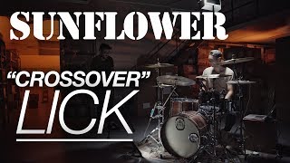 (Quick) Drum Lesson - Sunflower Crossover Lick