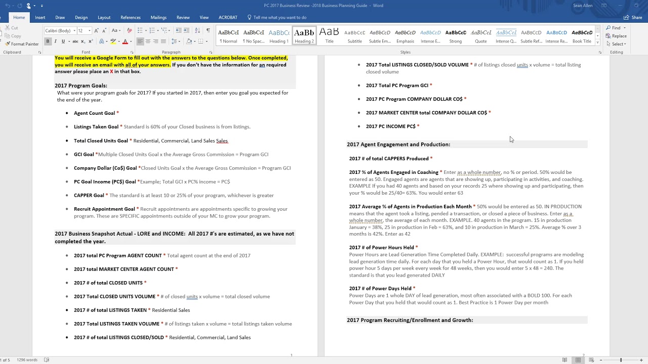 2018 pc business plan worksheet youtube business plan worksheet
