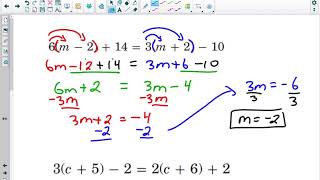 Notes - Standard 1 - Sec 1-2 Multiply Polynomial by monomial - Solve equations