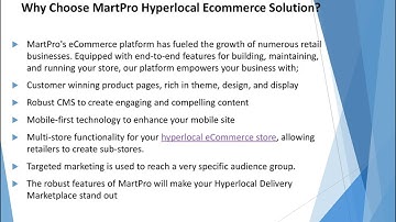How To Build Hyperlocal Marketplace Website | MartPro