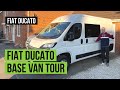 Fiat Ducato Base Van Tour | UK Self-Build Campervan Conversion