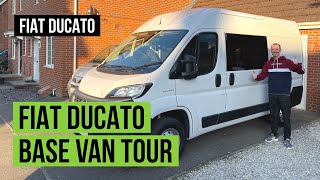 Fiat Ducato Base Van Tour | UK SelfBuild Campervan Conversion