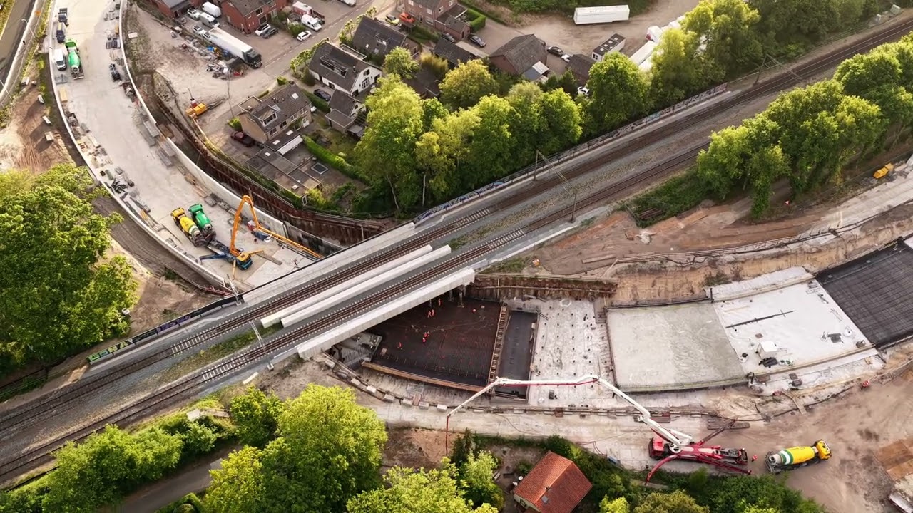 Onderdoorgang Maarsbergen Update week 21 – Beton, vlechtwerk en vakmanschap!