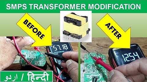 [203] How To Modify Switch Mode Power Supply (SMPS) Increase / Decrease / Adjust Output of SMPS Urdu