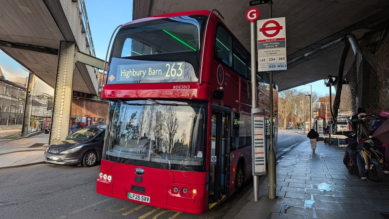 *Uncommon* Journey on Bus Route 263 (BDE3013 | LF25 SXV) [2/3] - YouTube