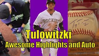 Troy Tulowitzki Autograph And Career Highlights | Rockies, Blue Jays, Yankees