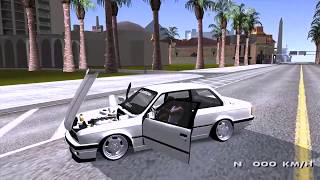 BMW E30 STANCE FAILS CRASH Video Game GTA _REVIEW