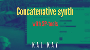 Concatenative synth with SP tools #SPtools