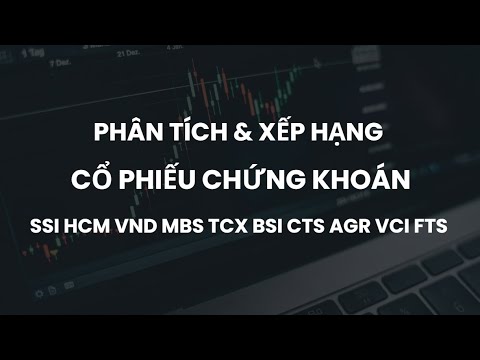 PHÂN TÍCH XẾP HẠNG CỔ PHIẾU CHỨNG KHOÁN HCM SSI VND BSI CTS VCI VIX FTS MBS TCX VCK
