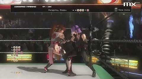 Dead or Alive 5 - Kasumi Complete Practice Move Set HD