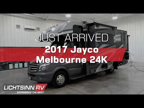 Inside & Out: Just Arrived: Used 2017 Jayco Melbourne 24K - Class C Diesel RV - LichtsinnRV.com