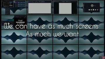 KDE Plasma Virtual Desktop