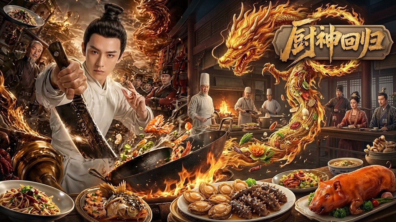 厨神回归：绝世厨神隐退后的逆袭