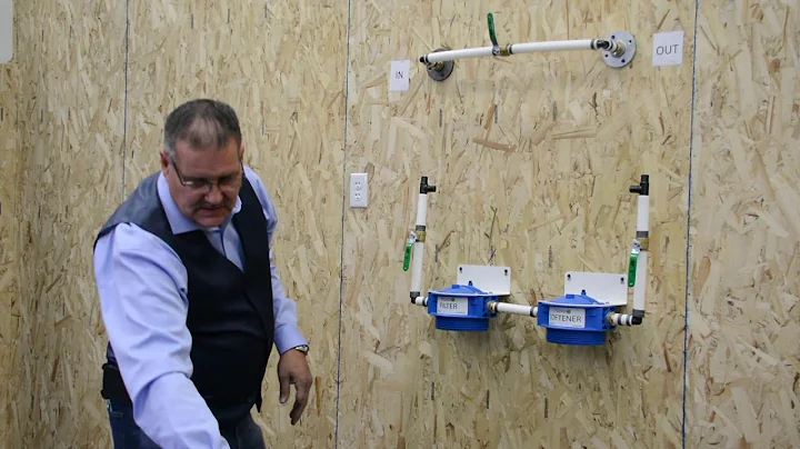 NuvoH2O Manor Softener plus Taste System Install Demo