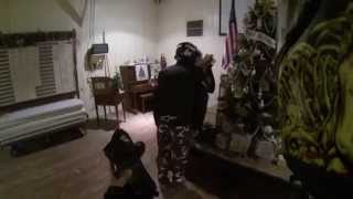 Motovlogger meetup with CaliClutch part 2....Princess, Throat Yogurt  Haunted House..Boo!!!!