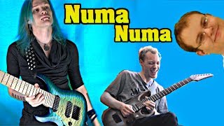 Numa Numa INDUSTRIAL METAL Cover by MARYJANEDANIEL ft Andrew Watson (O-Zone - Dragostea Din Tei)